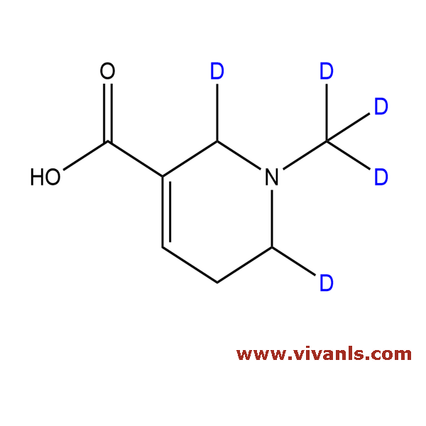 Stable Isotope Labeled Compounds-Arecaidine-d5-1663652793.png